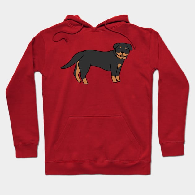 Rottweiler Hoodie by saradaboru